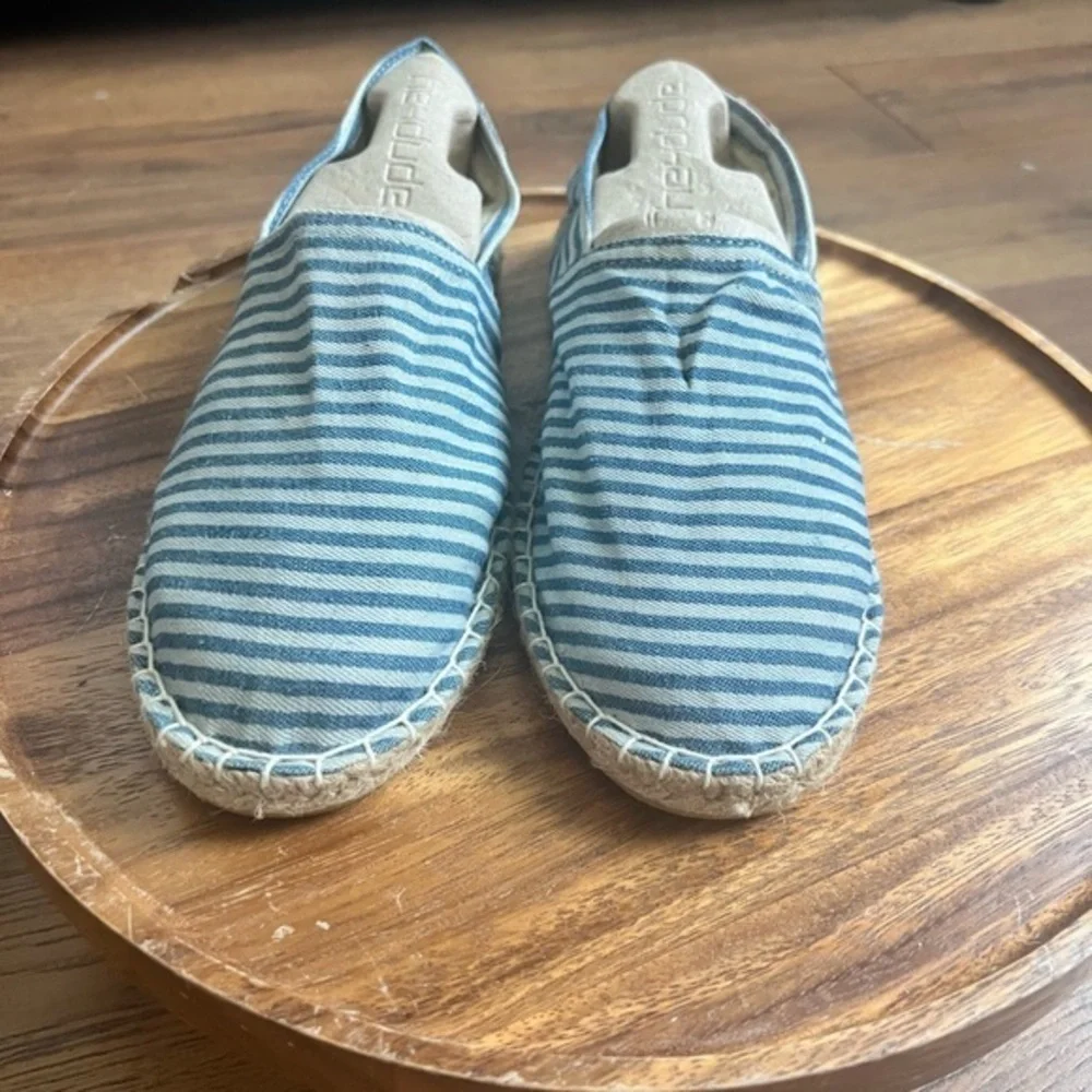Scotch &‎ Soda Blue/White Espadrille Slip On size 40 eu NWOB